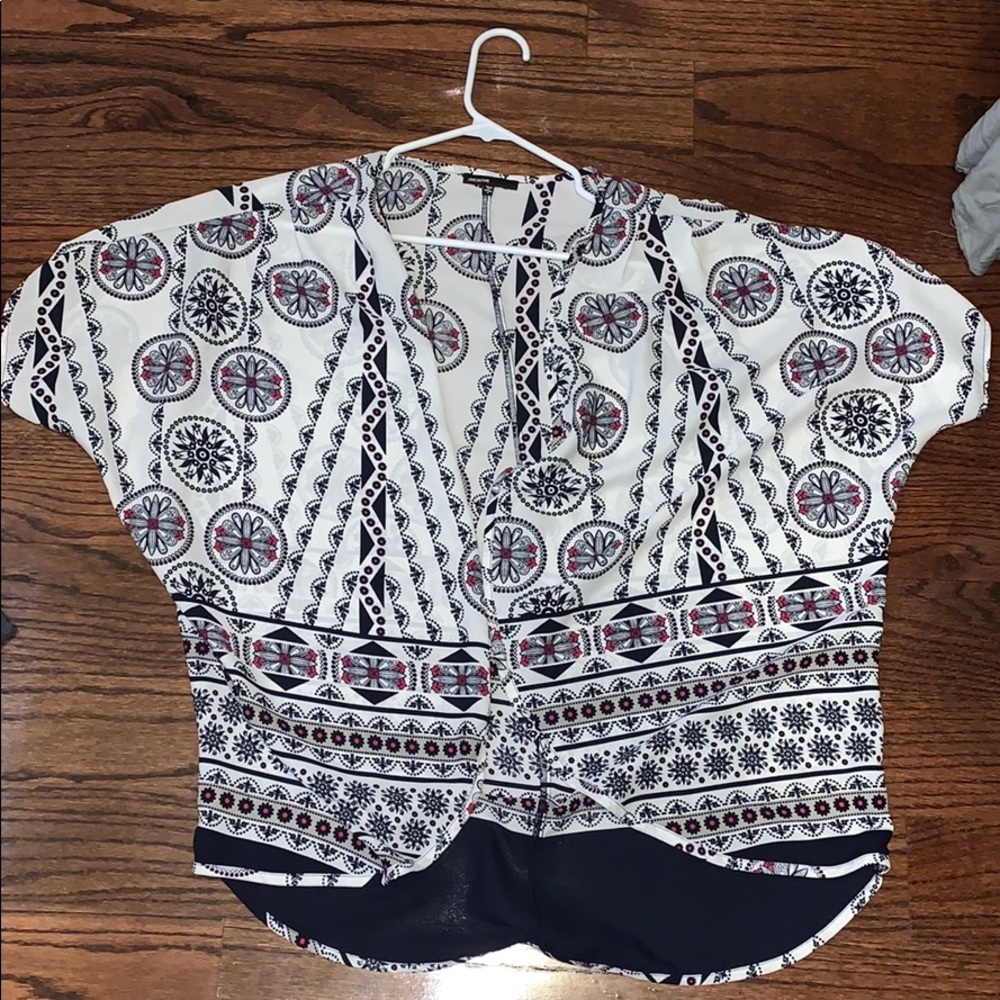 Printed kimono